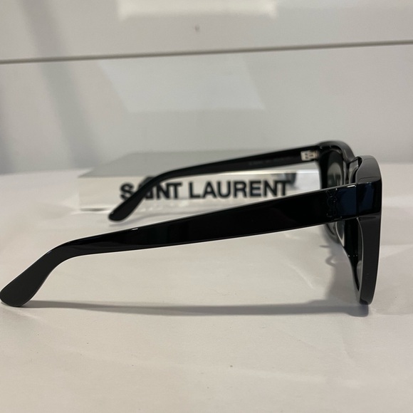 SAINT LAURENT SL M24/K-001 BLACK SUNGLASSES - Picture 6 of 9
